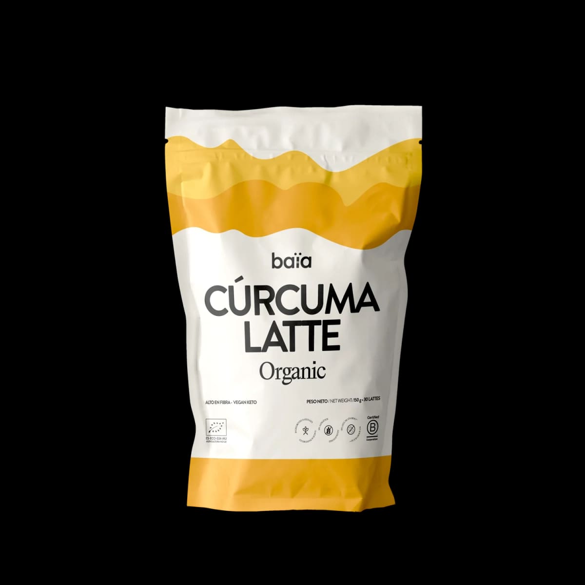 Envase de Baia Cúrcuma Latte 150 g, Baïa