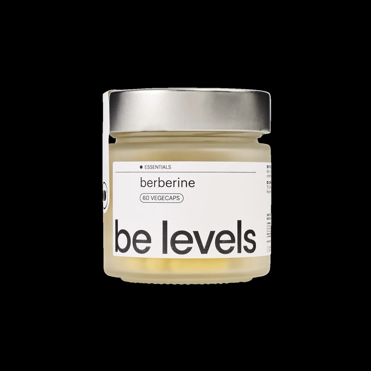 Envase de Berberine, Be Levels