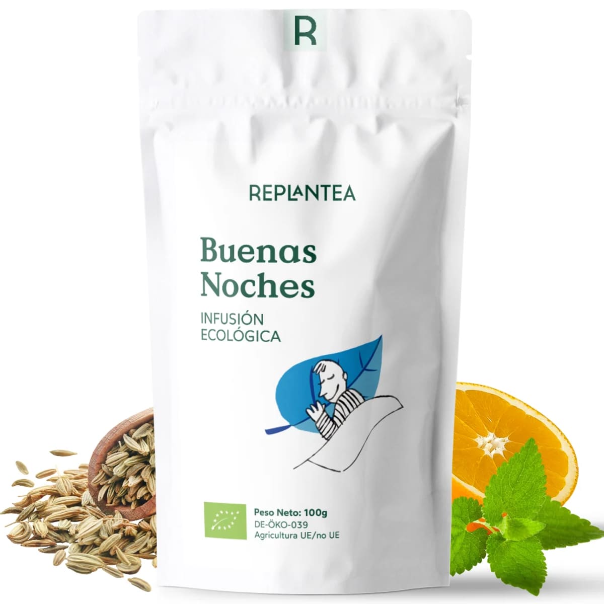Envase de Buenas Noches Ecológica, Replantea