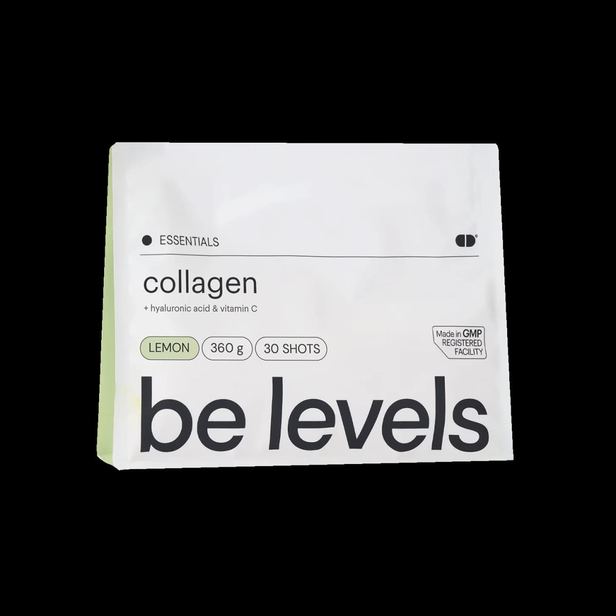 Envase de Collagen Limón, Be Levels
