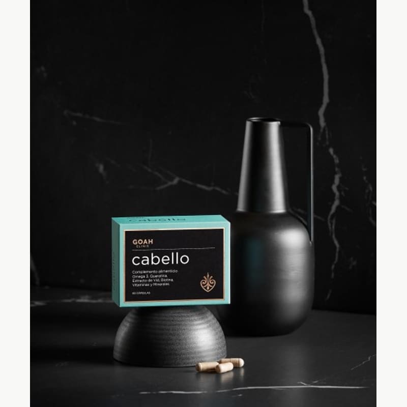 Envase de Goah Cabello 60 Cápsulas, Goah Clinic