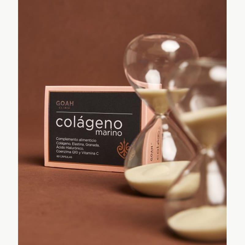 Envase de Goah Clinic Colágeno 60 Cápsulas, Goah Clinic