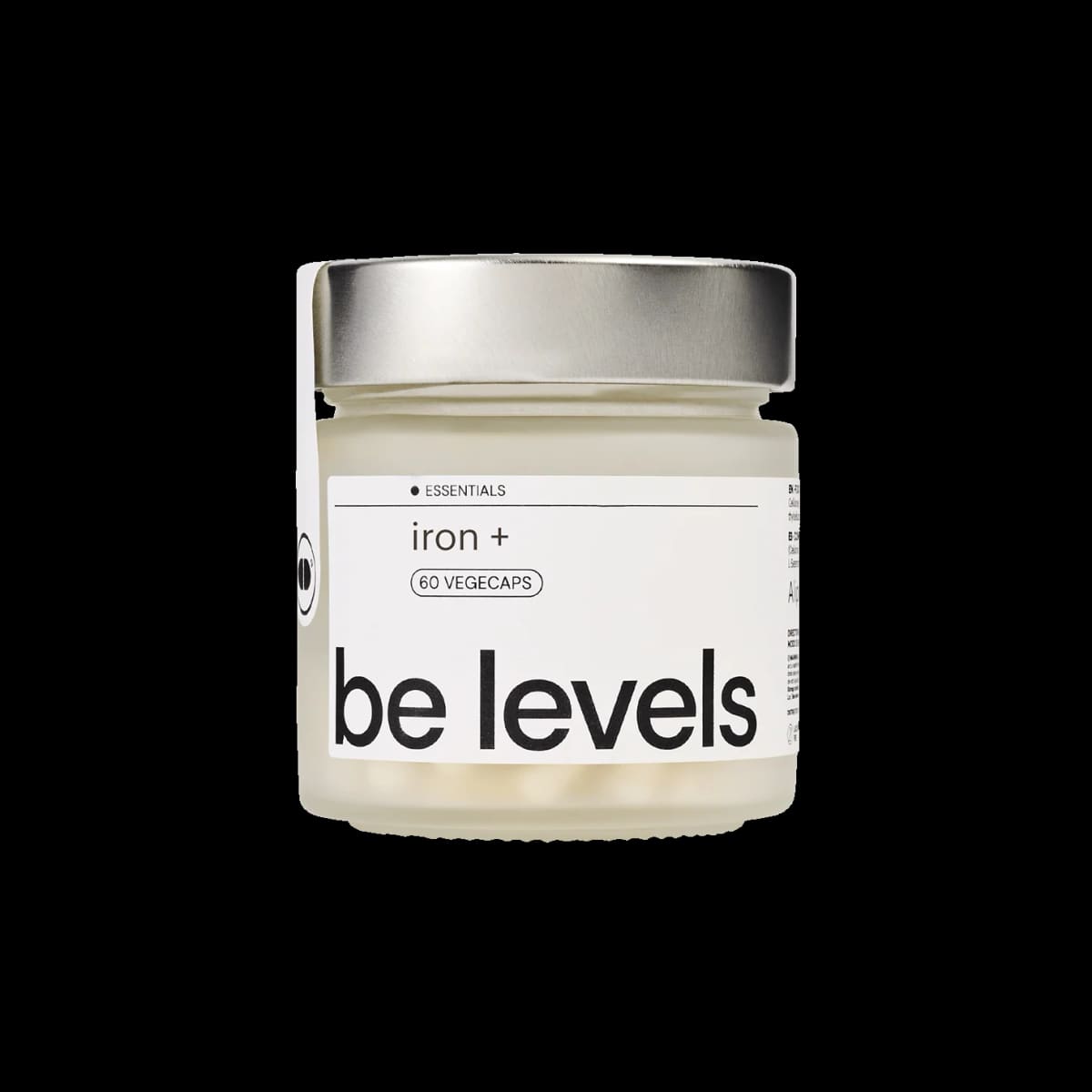 Envase de Iron+, Be Levels