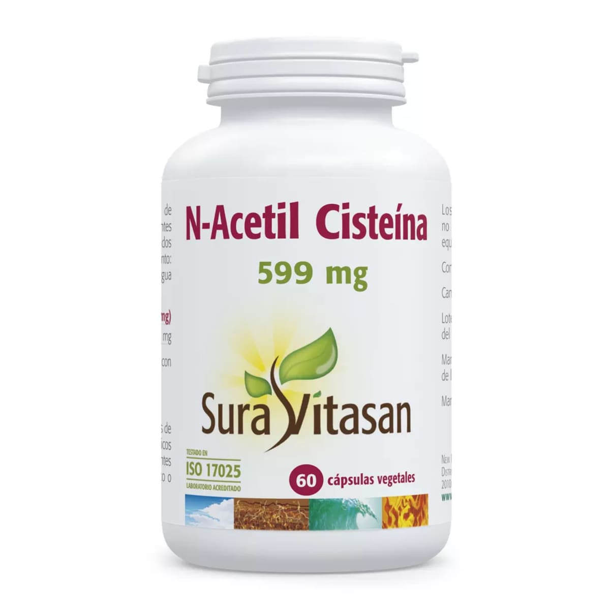 Envase de N-Acetil Cisteína, Suravitasan