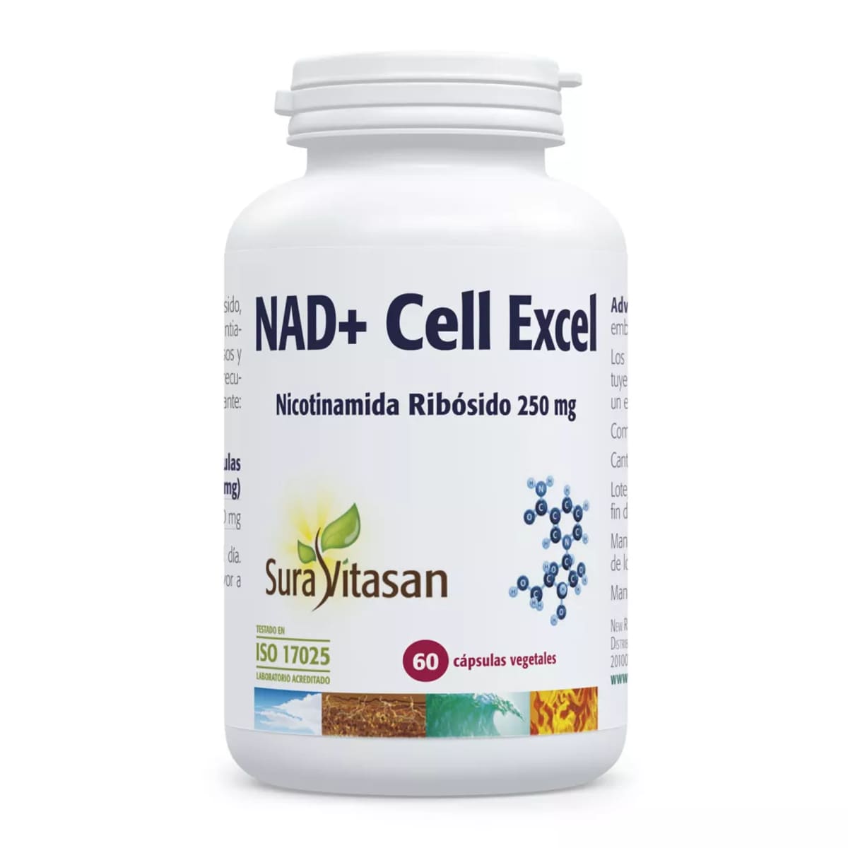 Envase de NAD+cell Excel, Suravitasan