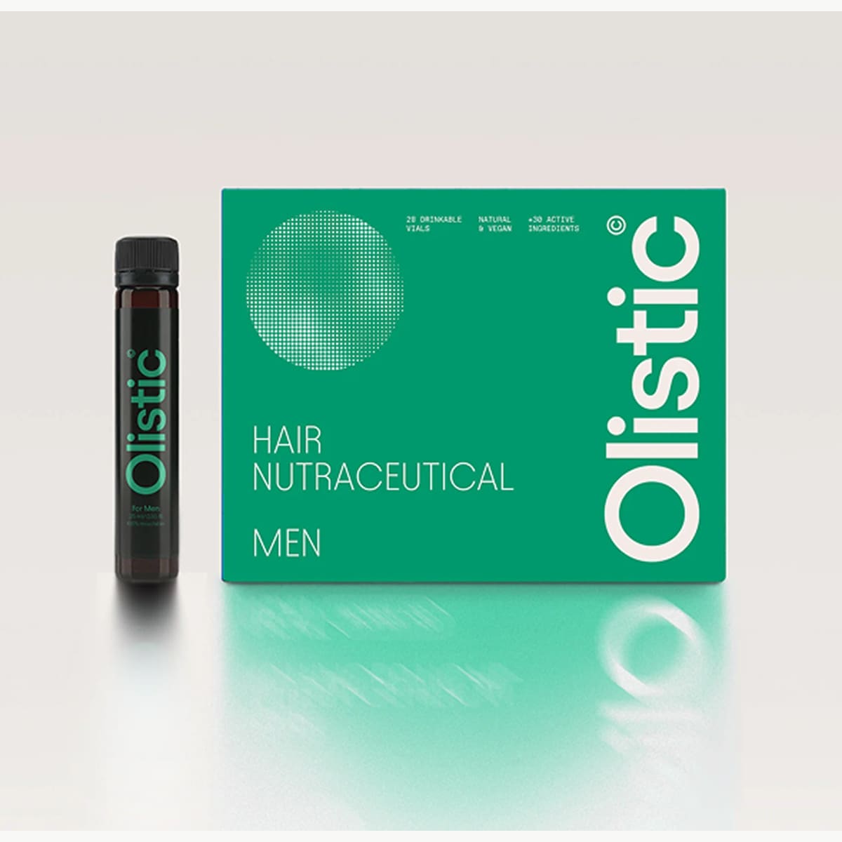 Envase de Olistic For Men 28 U, Olistic
