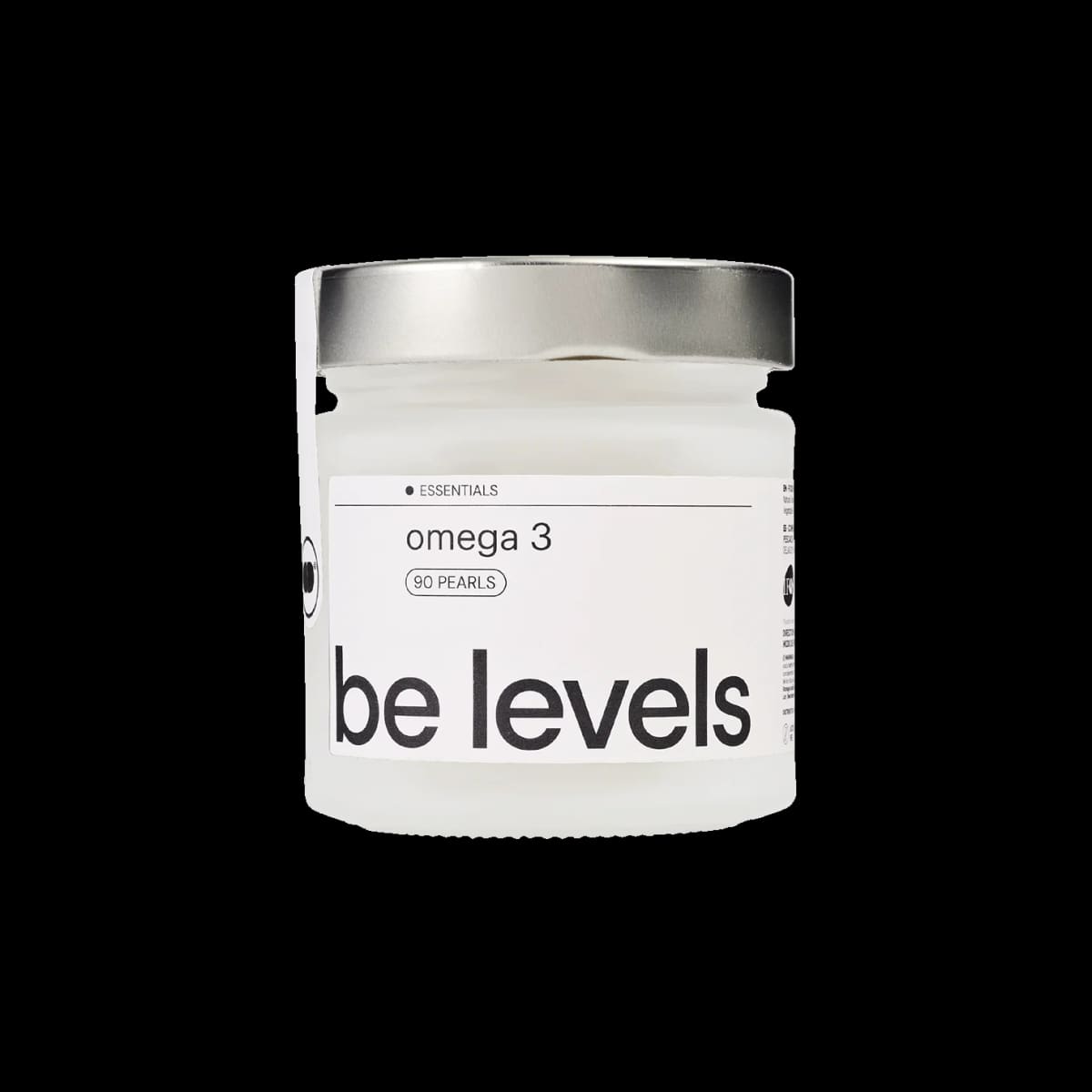 Envase de Omega 3, Be Levels