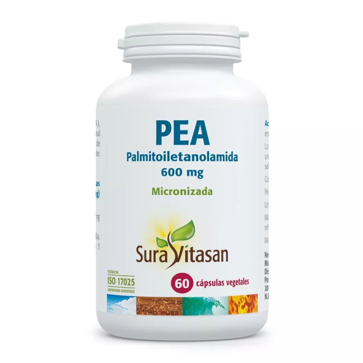 Envase de PEA (Palmitoiletanolamida), Suravitasan
