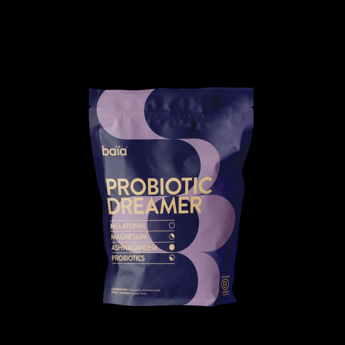 Envase de Probiotic Dreamer, Baïa