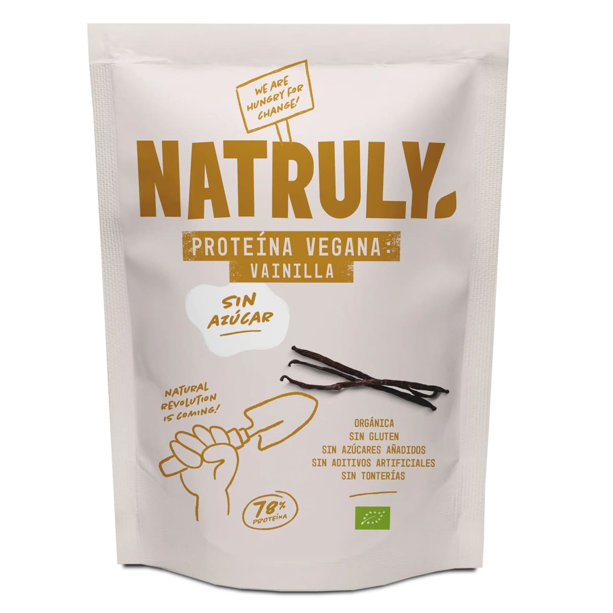 Envase de Proteína Vegana Vainilla, Natruly
