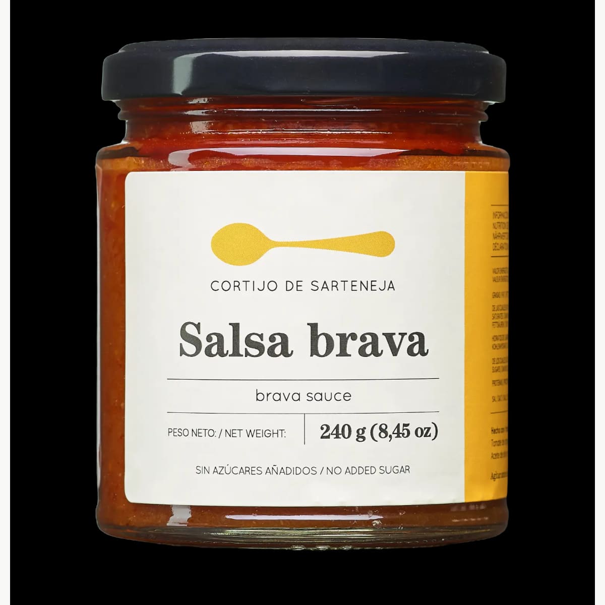 Envase de Salsa Brava, Cortijo de Sarteneja