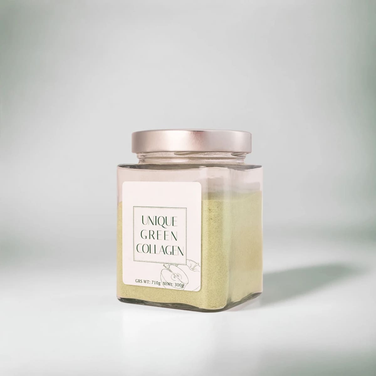 Envase de Unique Green Collagen, Unique