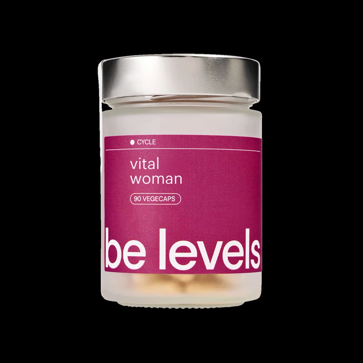 Envase de Vital Woman 90 cápsulas, Be Levels
