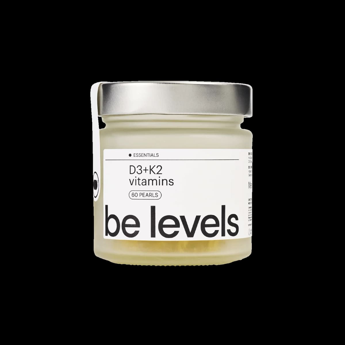 Envase de Vitamina D3+k2, Be Levels